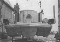 SRN1 fitted with a new skirt -  (credit: The <a href='http://www.hovercraft-museum.org/' target='_blank'>Hovercraft Museum Trust</a>).